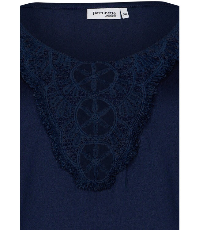 donkerblauw strandjurkje 'beach bobble'