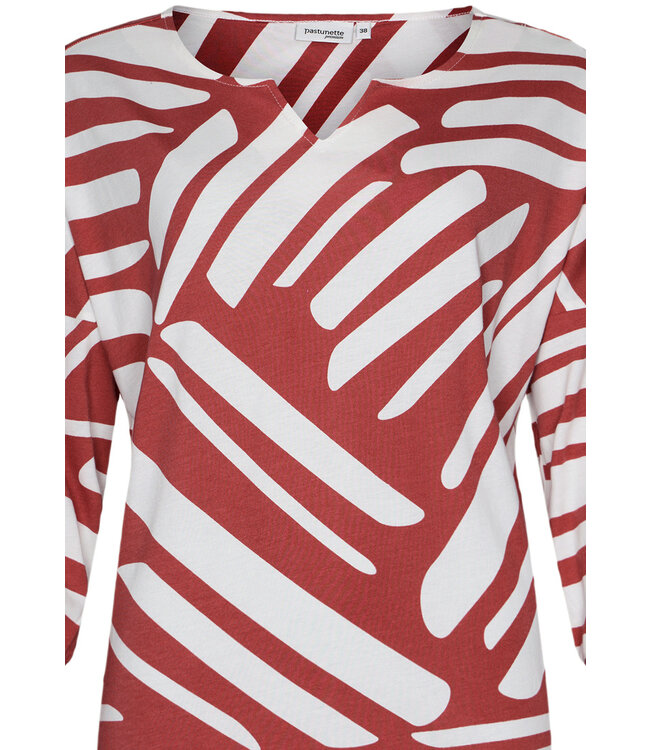 Luxe pyjama van katoen-modal met 3/4 mouwen 'fashion art'