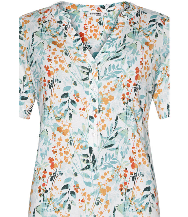 cotton-modal 1/ 2 sleeve pyjama 'spring flowers'