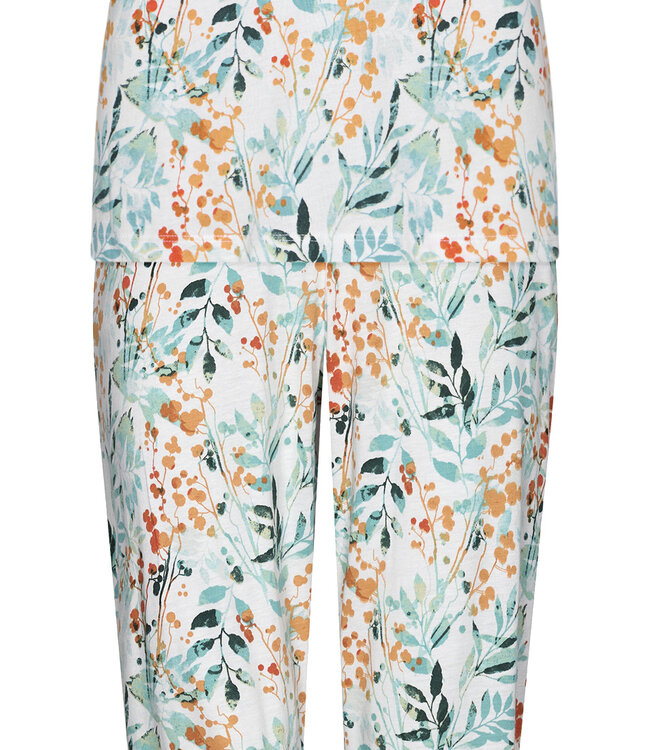 cotton-modal 1/ 2 sleeve pyjama 'spring flowers'