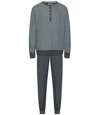 PASTUNETTE DARK GREEN COTTON PYJAMAS PASTUNETTE DARK GREEN COTTON PYJAMAS