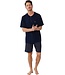 men's bamboo shorty set with buttons 'cube it'