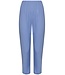 ladies cotton pyjama set with buttons 'stripey blue'