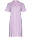 Pastunette full button short sleeve cotton nightdress 'pink stripes'