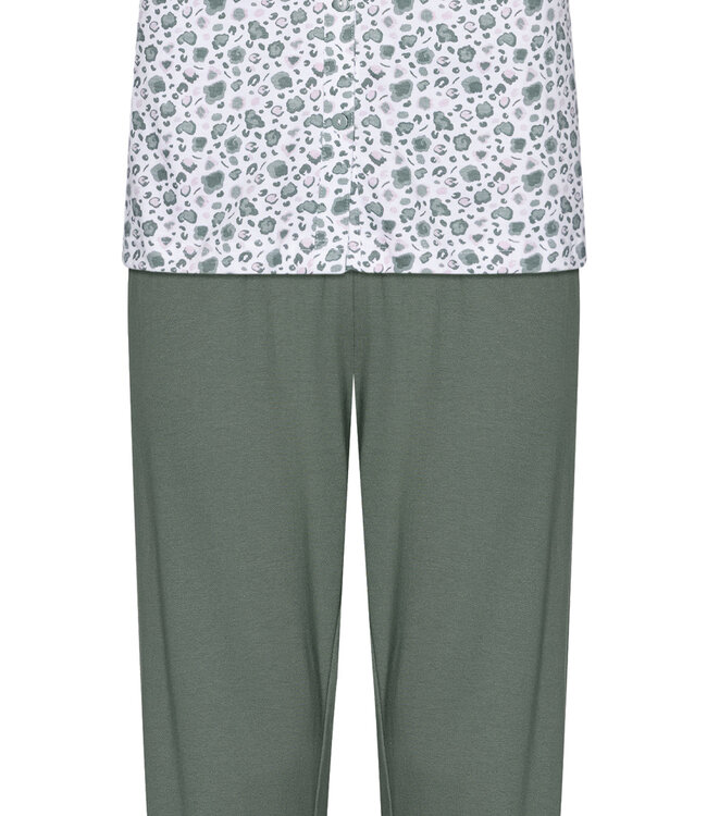 organic cotton short sleeve pyjama set 'little hidden flowers'