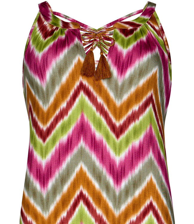 long sleevelss beach dress 'sunshine waves'