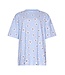 boyshirt met korte mouw en 'fabulous flower'