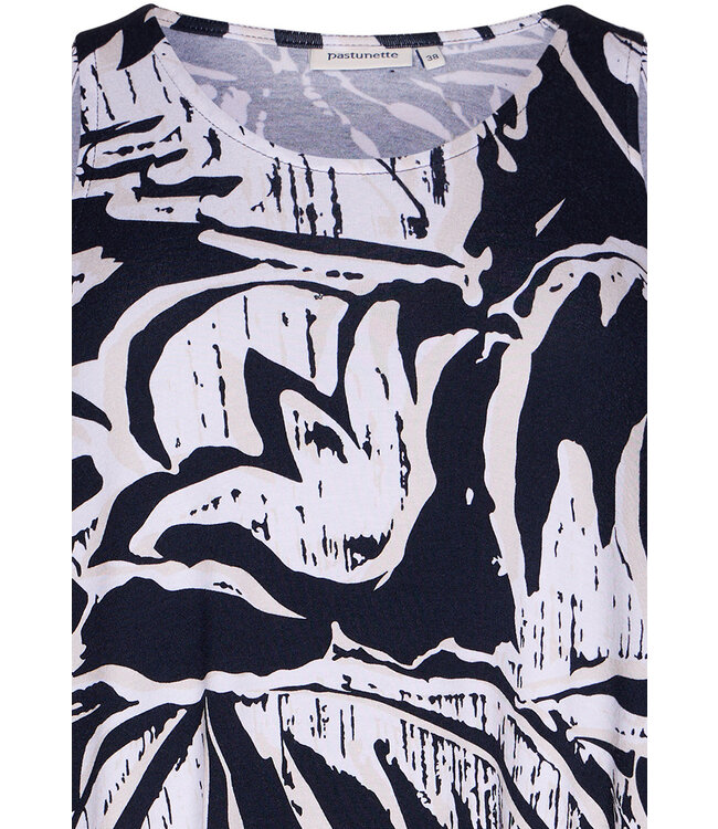 a-line sleeveless beach dress 'floral art'