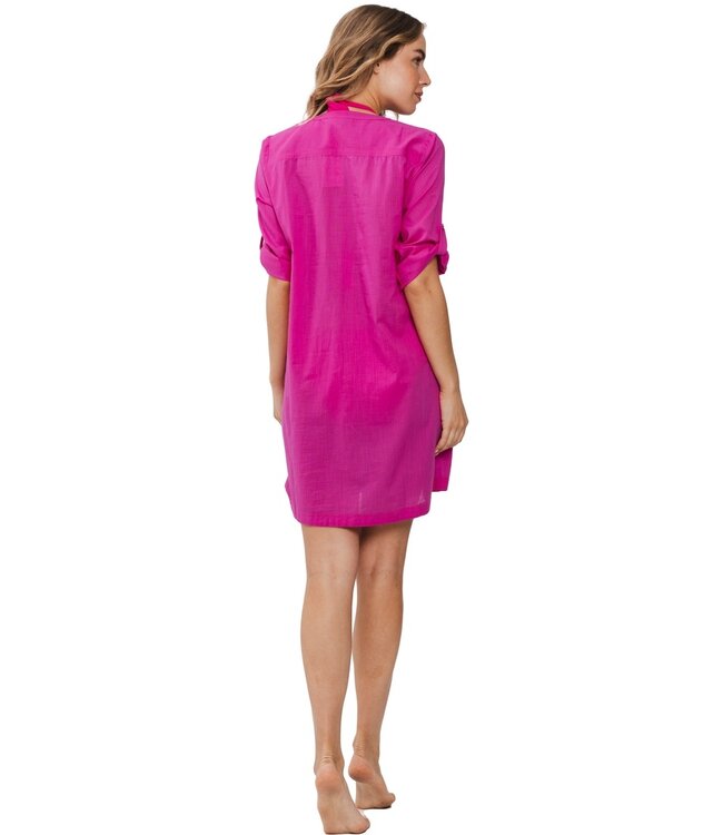 fuchsia pink beach tunic 'chic fabulous beach'