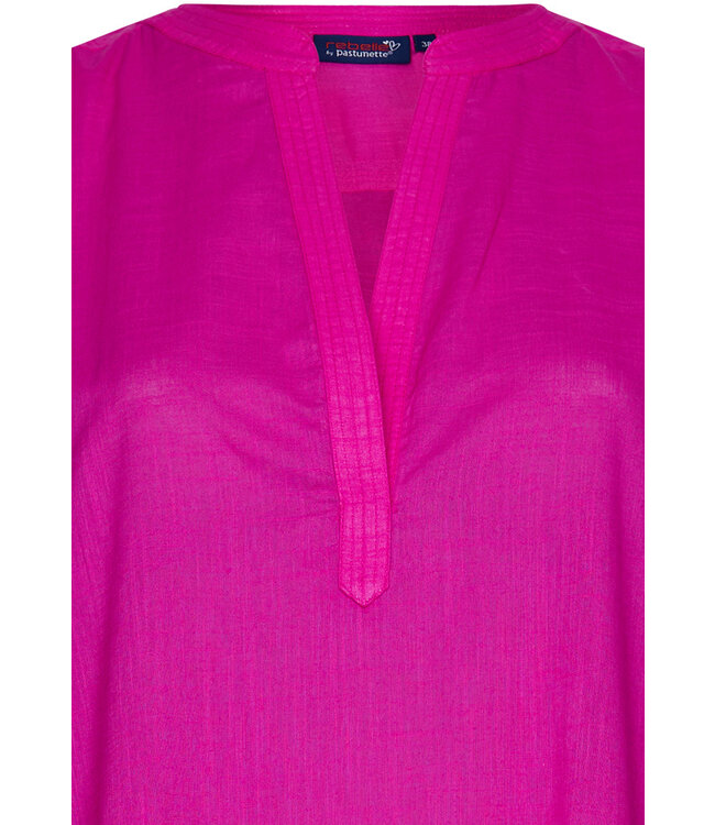 fuchsia roze strandtuniek 'chic fabulous beach'