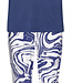 ladies luxury pyjama with buttons 'watercolour art'