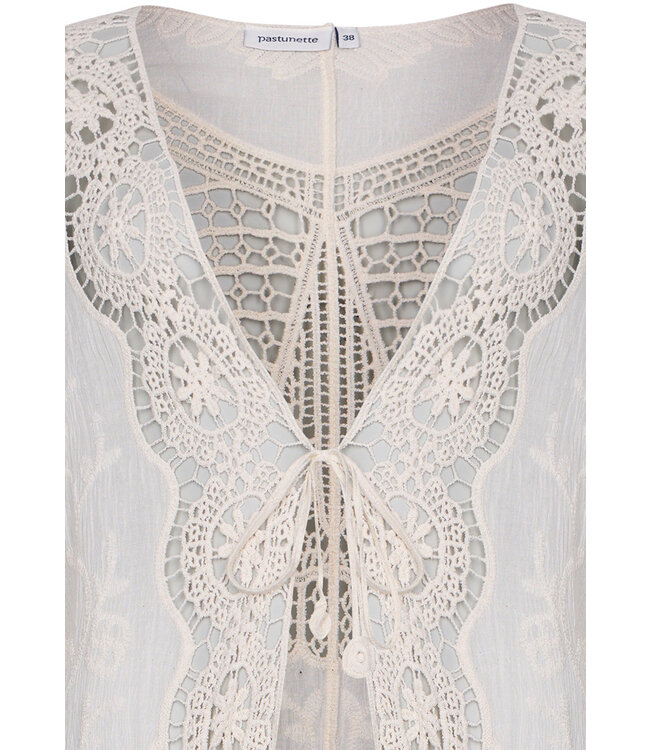 pretty beach cover up 'lace flower'