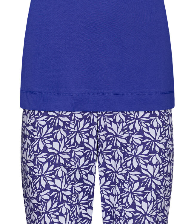 katoenen dames pyjama set 'pretty flowers'