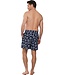 dark blue swim shorts with elasticated tie-waist 'seashell beach'