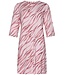 Pastunette Premium ladies 3/4 sleeve luxury nightdress 'pink animal'