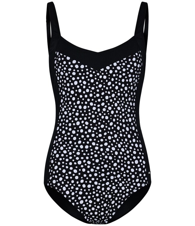 soft cup prosthesis powernet swimsuit 'dotty chic'
