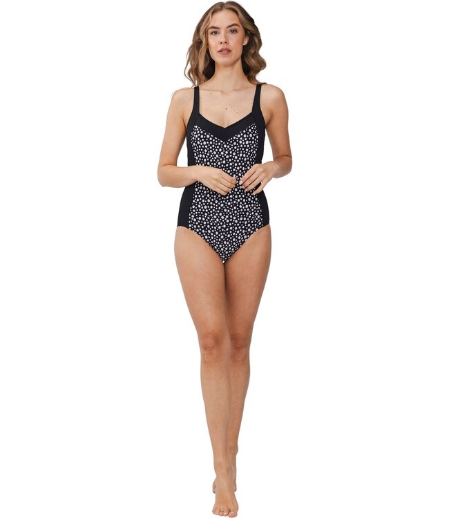 soft cup prothese badpak met powernet 'dotty chic'