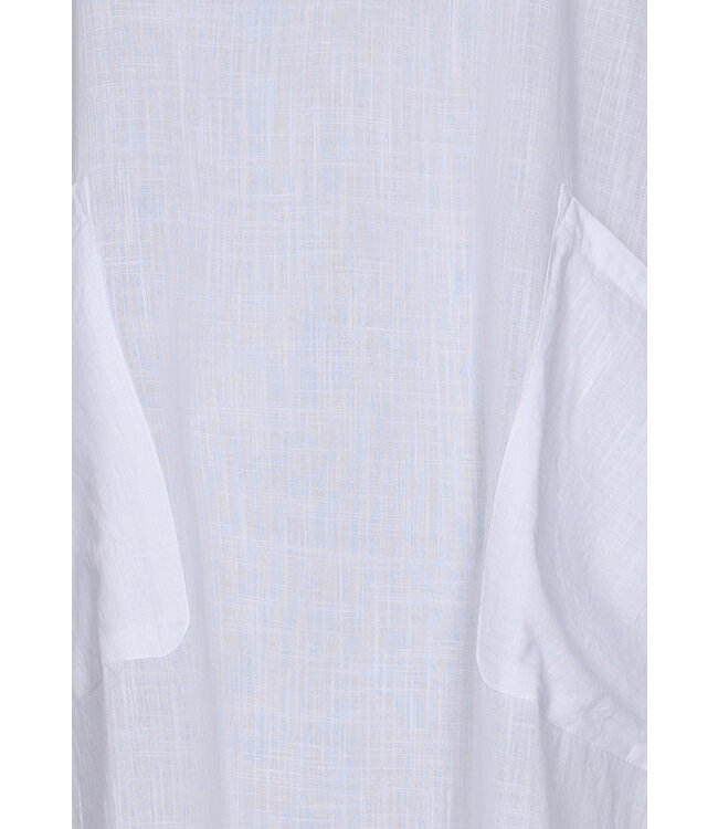 witte strandtuniek 'chic fabulous beach'