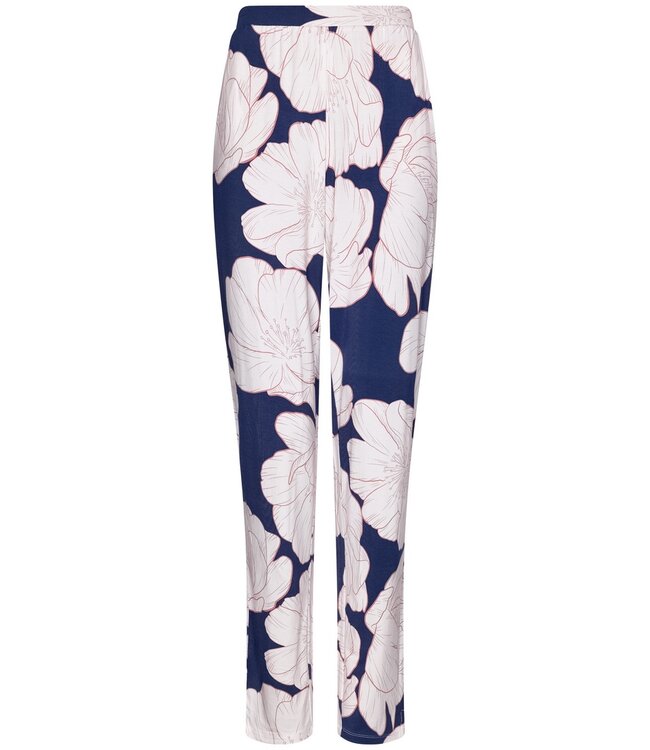 ladies short sleeve luxury pyjama 'floral bloom'