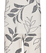 ladies luxury short sleeve 3/4 pyjama with buttons 'dotted leafs'