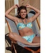 multiway halter bikini met soft cups 'tropical paradise'