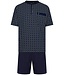 Robson mens cotton shorty set with buttons 'funky cubes'