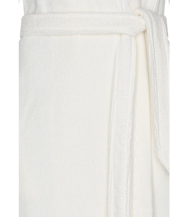 luxury soft terry wrap over kimono style robe 'soft comfort '