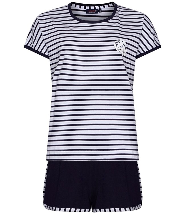 trendy stripey shorty set ' fabulously stripey'