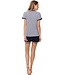 trendy stripey shorty set ' fabulously stripey'