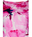 strandjurkje met kapmouwen en v-hals 'funky flower'