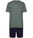 Pastunette for Men groene, katoenen heren shortama 'go surf'