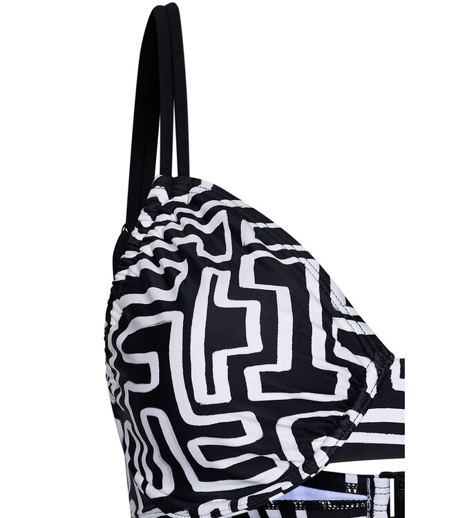 underwired bikini set 'monochrome beach'