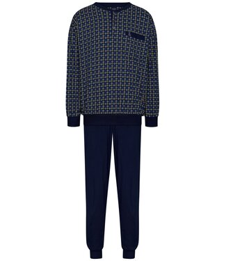 PASTUNETTE GEOMETRIC BLUE PYJAMA PASTUNETTE GEOMETRIC BLUE PYJAMA