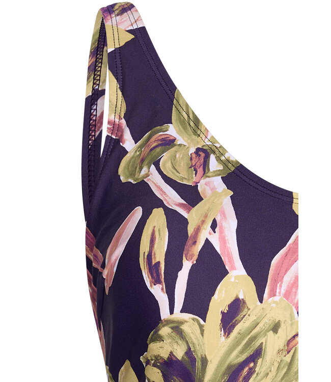 soft cup, prosthesis tankini set 'sunshine flower'