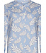 Dames pyjama met knoopjes van katoen interlock ‘lovely leafs’