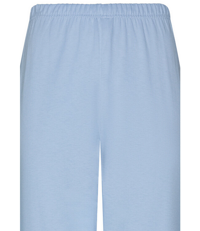 ladies cotton interlock pyjama set with buttons 'lovely leafs'