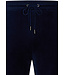 men's cotton-velvet mix lounge relax homesuit 'velvet stripes' with zip
