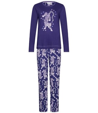 Rebelle Trendy pyjamaset met lange mouwen van bio-katoen 'fantastic feline'