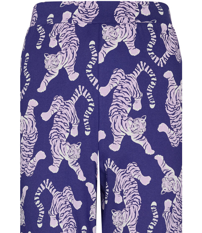 trendy long sleeve organic cotton pyjamaset 'fantastic feline'