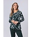 Katoen-modal dames pyjama met lange mouwen 'boutique charm'