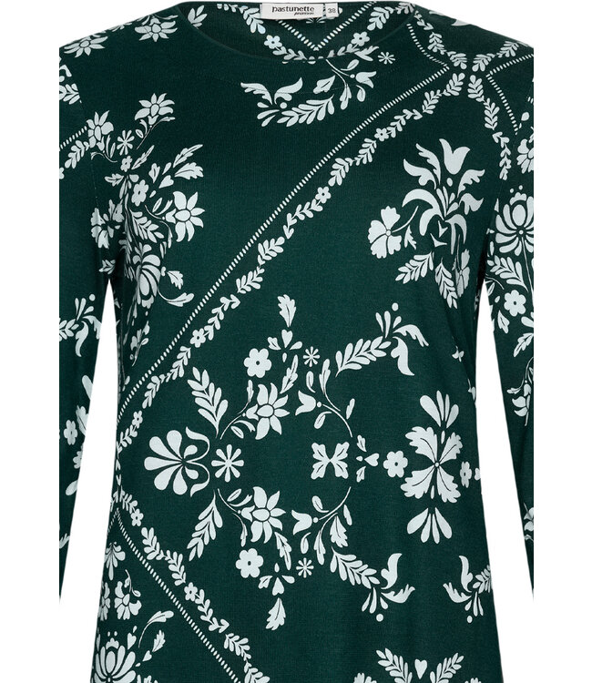 long sleeve cotton modal pyjama set 'boutique charm'