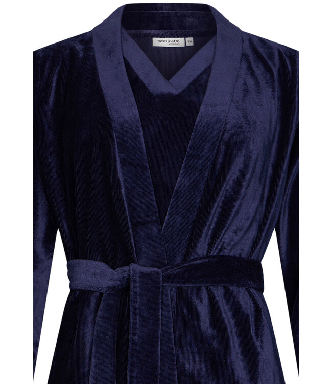 luxury 3 piece velvet home lounge set 'chic blue beauty'