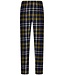 Heren doorknoop pyjama van katoen-flanel 'modern checks'
