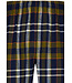 Heren doorknoop pyjama van katoen-flanel 'modern checks'