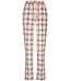 ladies warm pyjama set 'champagne pink check'