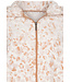 Zachte fleece dames poncho met capuchon ‘chic flower’