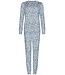 Pastunette Warme pyjama met lange mouwen ‘watercolour waves’