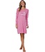 Nachthemd met lange mouwen van katoen-polyester-mix 'fun o'clock'