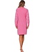 Nachthemd met lange mouwen van katoen-polyester-mix 'fun o'clock'