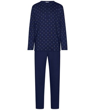 Pastunette for Men Heren pyjamaset met knopen van bio-katoen 'just groovy'